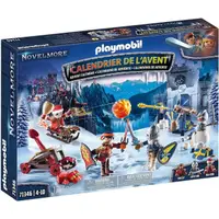 在飛比找momo購物網優惠-【playmobil 摩比】聖誕驚喜月曆 雪中大戰 戳戳樂降