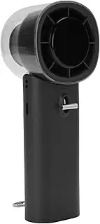VELATEMOR Handheld Fan, Rechargeable Portable Fan Paragraph 3600mAh Battery 128 Speeds for Travel Camping (Grey)