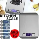 5KG 1g Digital Kitchen Scale LCD Stainless Steel Food Weight Postal Scales AU
