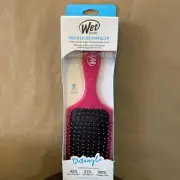 Wet Brush Paddle Detangler Brush - Pink - New In Box