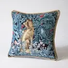 Jacquard Weave Tapestry Pillow Cushion Cover William Morris - Fox, 18”x18", AU