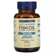 2 X Wileys Finest, Wild Alaskan Fish Oil, Peak EPA, 30 Softgels