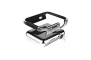 X- Doria Raptic Edge Case Protector Shell Cover For Apple Watch 44mm Silver