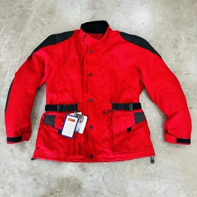 duratrak cordura plus jacket touring jacket Men’s XXL Red Black SCOTCHLITE 3M