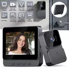 Wireless Video Door Bell WiFi Phone Intercom System with Monitor Doorbell Camera