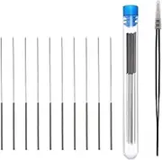 3D Printer Extruder Nozzle Cleaning Tool Kit 0.15mm 0.2mm 0.25mm 0.3mm 0.35mm 0.4mm Needles Brush Tweezers Compatible with Ender 3 Pro CR10 (Color : Type C, Size : 0.35mm)