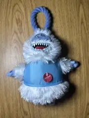 Dan Dee Rudolph The Red Nosed Reindeer BUMBLE Plush Squeaker Pull Tug Dog Toy