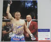 CHUCK 'THE ICEMAN' LIDDELL Hand Signed 8'x10' Photo 6 + PSA DNA COA