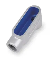Abb Lb57 Conduit Outlet Body,Iron,1-1/2 In.