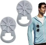 Magnetic Sunglass Holder | Strong Magnetic Eyeglass Holder Clip | Silicone Eyewear Strap Alternative Hanger Tool for Men Women Shirt Clothes