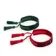 DIOR 新款Oblique字母圖案純棉編織手環 (綠色/紅色)
