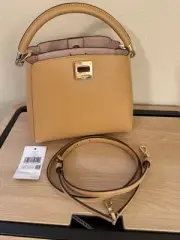 Kate Spade Small Phoebe Top Handle Leather Satchel /NWT /Tiramisu