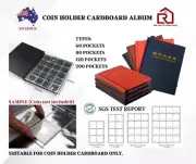 Coin Holder Album 200 Pockets