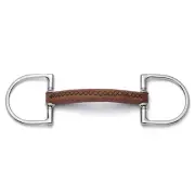 Cavalon Hunter D-Ring Soft Leather Snaffle Bit