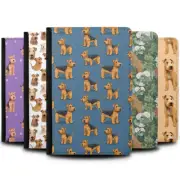 PASSPORT ITINERARY ORGANIZER|CUTE WELSH TERRIER PUPPY DOG CANINE PATTERN #A1