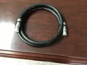 50' ft. x 1/2" in. Rubber Air Hose 300 PSI Air Compressor Hose Black