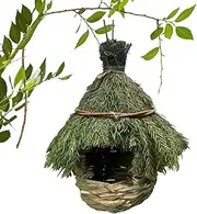 Birdhouses, Bird Nest, Bird Nesting Box, Hand-Woven Bird Nest, Birdhouse with Branches and Vines, Sparrow and Finch Birdhouse, Vines and Branches Birdhouse for Outdoor