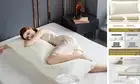 Goose Down Body Pillow Firm Body Pillows for Adults Large Long White 20" X 54"