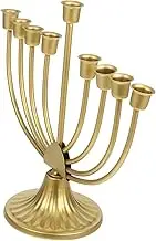 Cabilock Hanukkah Menorah Dinner Candlestick Standing Candlestick Holder Candelabra Candle Stand