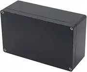 Otdorpatio Project Box ABS Plastic Black Electrical Boxes IP65 Waterproof DIY Electronic Junction Box Power Enclosure 7.87 x4.72 x2.95 inch (200x120x75 mm)