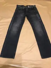 NWT American Eagle Outfitters CoreFlex Slim Straight Dark Indigo Wash Mens 28/30