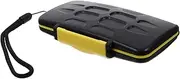 TEHAUX 12 Slot Memory Card Storage Case Holder Portable Mini Case for Camera Smartphone