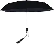 Jlobnyiun Pushchair Parasol | Portable Sun Protection for and Strollers | Lightweight and Stable Parasol for Beach, Travel, Wheelchair and Outdoor Activities