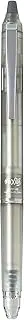 Pilot Japan Frixion Ball Knock Zone Neutral Clear 0.5mm Black Ink LFBKZ-50EF-NTC Japan Import With Original Stylus Ballpoint Touch Pen
