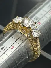 Bella Luce 2.05ctw Round 10k Yellow Gold Ring