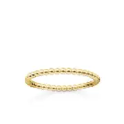 TR2122Y54 THOMAS SABO MINI DOTS YELLOW SILVER GP RING SIZE 54