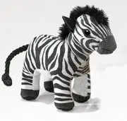 NEW PLUSH SOFT TOY Folkmanis 2622 African Zebra Finger Puppet 10cm RETIRED