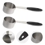 2 Pcs Coffee Scoop Measuring Spoon Cocoa Easy to Clean Spoons