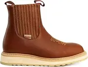 [King Welt] Ultra Flex Double Density Lightweight Men Work Boots - Full Grain Leather, All Around Work