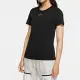 NIKE AS W NSW ESSNTL TEE SS CREW LB 女短袖上衣-黑-CZ7340011 XS 黑色