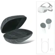 For Quest 3 VR Glasses Headset Storage Tote Bag Dustproof Portable Carrying Case