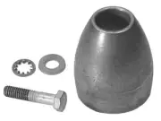 Bravo 3 III Prop Anode Kit 865182A02 865182-C 865182Q01 aluminum zinc salt water