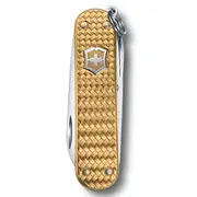 Victorinox Classic Mini 5.8cm Precious Alox Swiss Army Knife - Brass Gold
