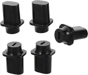TEMPNAP 5pcs Guitar Toggle Switch Caps Durable Plastic Knob Tips for Easy Tone Adjustment Stylish Electric Guitar Accessories for Precision Sound Control