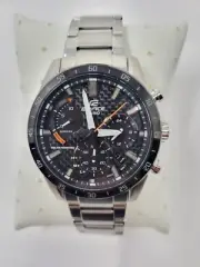CASIO EDIFICE CARBON Fiber SOLAR POWER CHRONOGRAPH WR 100M EFS-S580DB-1AVUEF