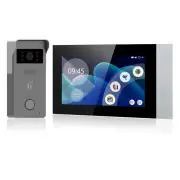 TD-D2ICR36W Tuya 1080P 2-Wire Analog IP Video Intercom Kit 7 inch Color Touch Screen Wireless Wifi Doorbell RFID Access