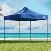 Instahut Gazebo Pop Up 3x3m w/Base Podx4 Marquee Folding Outdoor Wedding Camping