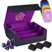 Trading Card Storage Box for MTG/TCG/YuGiOh, Commander Deck Case Fits 2000+ C...