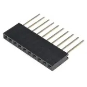 100pcs 10 Pin 2.54 mm Stackable Long Legs Femal Header For Arduino Shield