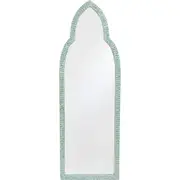 LVD Ocean Floor Capiz/MDF 180cm Mirror Wall Hanging Home Decorative Display Blue