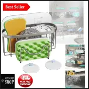 Versatile Kitchen Sink Organizer - M-Shaped Caddy with Dual Installation Options