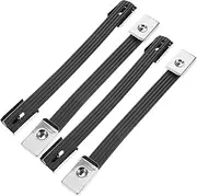 QUMIIRITY 4pcs Speaker Handle Straps for Amplifiers Easy to Install Portable and Replaceable Speaker Accessories