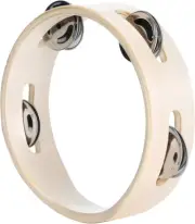 Tambourines for Kids Hand Held 6 Inch Tambourine Ring Metal Jingles Percussion M