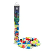 Plus-Plus - Glow in the Dark Mix - 100 Pcs