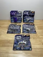 5 Hot Wheels Disney Pixar Lightyear Diecast Vehicles Complete Set Buzz Lightyear