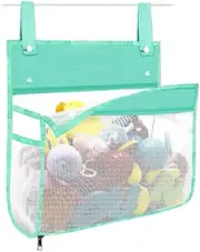 Mesh Bath Toys Organizer,Zippered Mesh Bath Toy Organizer,Large Openings Bath...